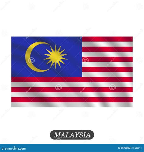 3D Waving Malaysia City Flag Of Iskandar Puteri Closeup View Stock Photography | CartoonDealer ...