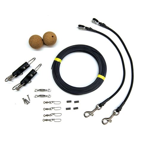 Tigress Elite Rigging Kit 400lb Black Mono Hunting And Fishing