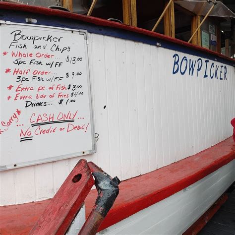 Menu At Bowpicker Fish And Chips Restaurant Astoria