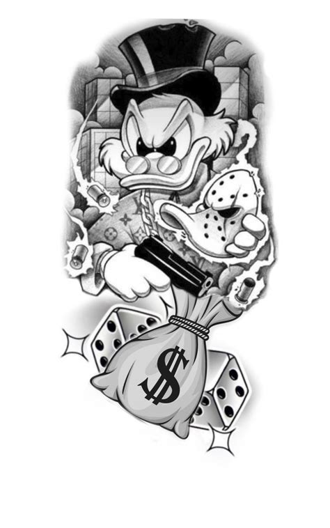 Pin By Luciano Soares On Desenhos Para Tatuagem In 2024 Gangsta