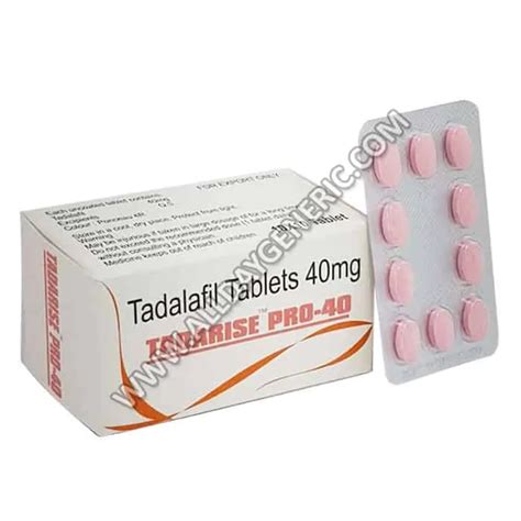 Tadarise Pro 40 Buy Tadalafil Uses Reviews Dosage Side Effects