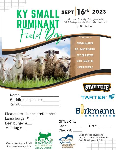 Ky Small Ruminant Field Day Visit Lebanon Kentucky The Heart Of