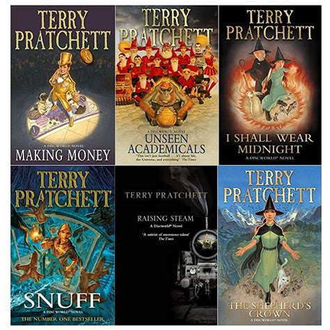 Buy Terry Pratchett Discworld Novels Series 8 6 Books Collection Set