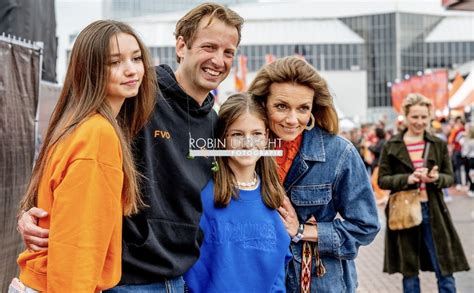 Prince Floris Princess Aimée and their daughters Magali Eliane van