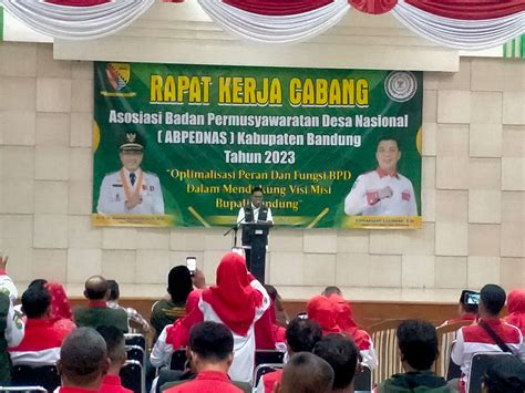 Rapat Cabang Badan Permusyawaratan Desa Optimalisasi Sukseskan Program