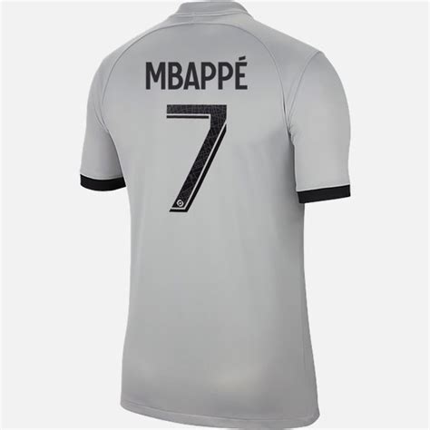 Camisola Paris Saint Germain PSG Kylian Mbappé 7 Alternativa 2022 2023