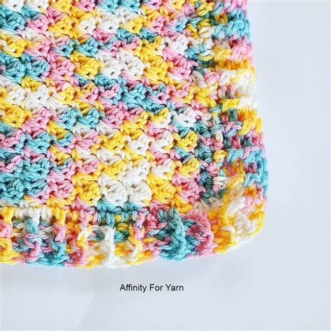 Suzette Stitch Crochet Baby Blanket Pattern Affinity For Yarn