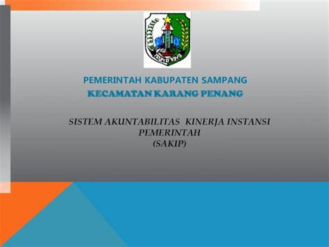 PDF PEMERINTAH KABUPATEN SAMPANGsakip Sampangkab Go Id Wp Content