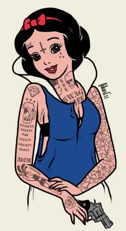 Pinterest Punk Disney Princesses Disney Princess Tattoo Goth Disney