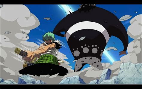 One Piece Roronoa Zoro And Bartholomew Wallpaper Anime One Piece