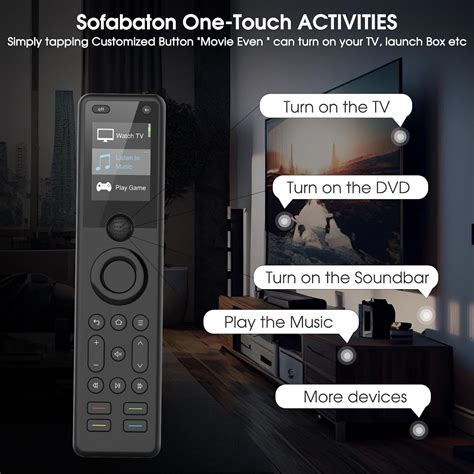 Sofabaton Control Remoto Universal X Control Remoto Universal Todo En