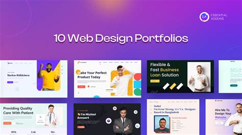 10 Web Design Portfolio Templates That Will Take Your Breath Away ...