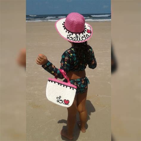 Chap U De Praia Infantil Personalizado Shopee Brasil