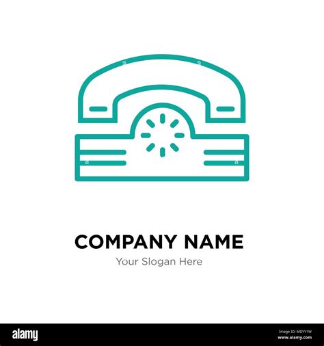 Telephone company logo design template, Business corporate vector icon ...