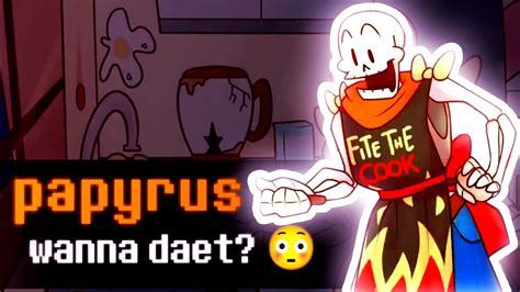 Cooking With Papyrus 🍿 Undertale Dating Sim Movie Night Playthrough Part 3 Youtube