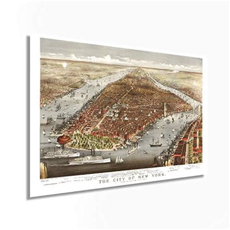 Buy Historix Vintage New York City X Inch Nyc Wall Art