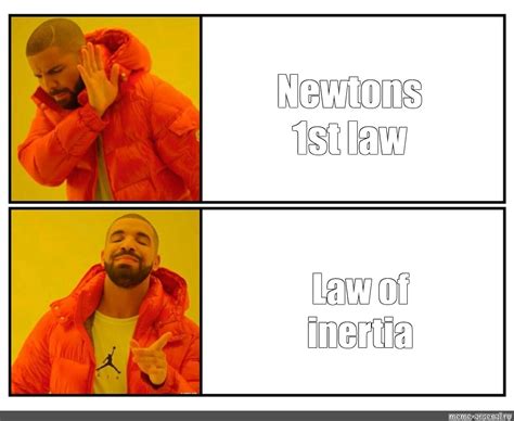 Сomics Meme Newtons 1st Law Law Of Inertia Comics Meme