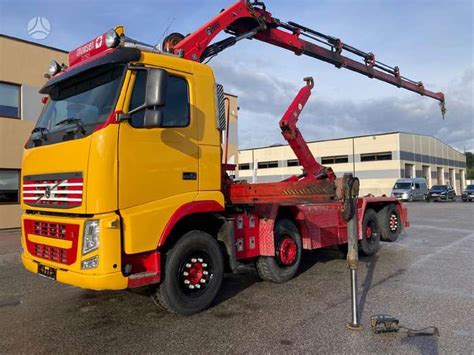 Volvo Fh X Crane Hiab Lift Hiab Veb Full Air Hooklift