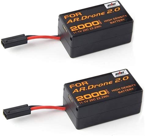 Amazon ELEOPTION 2 Pcs 2000mAh 11 1V High Capacity Upgrade