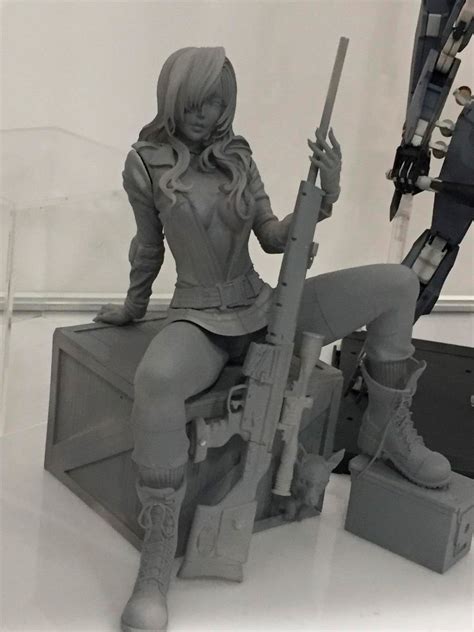 Kotobukiya Sniper Wolf Bishoujo Statue On Display At New York Comic Con Metal Gear Informer