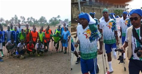 Sierra Leone S Amputee Football Team Gears Up For Africa Nations