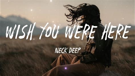 Neck Deep Wish You Were Here Lyrics Cover By Eva Pradila Youtube