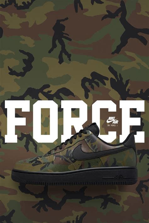 Nike Air Force 1 Low 07 Medium Olive Camo Reflective Release Date Nike Snkrs