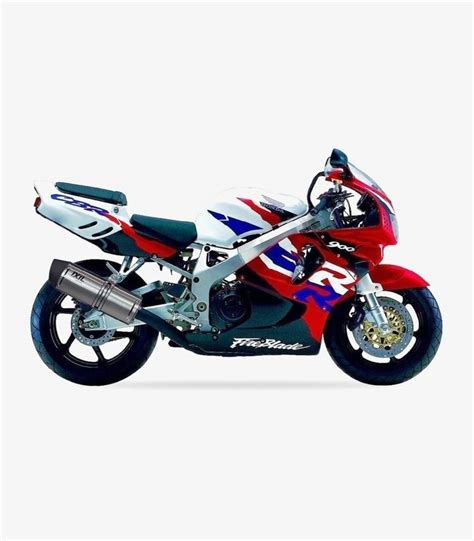 Ixil Sove Exhaust For Honda Cbr 900 Rr 1996 97 Color Steel