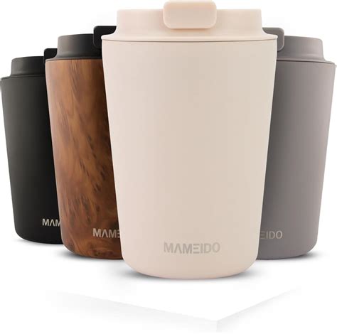 MAMEIDO Mug Isotherme 350ml Thermos Café étanche en acier inoxydable