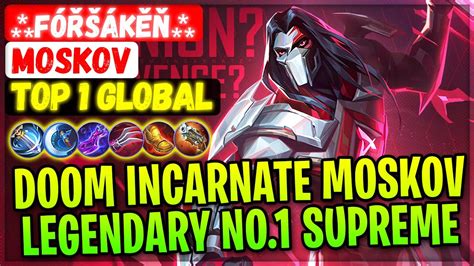 Doom Incarnate Moskov Legendary No Supreme Top Global Moskov