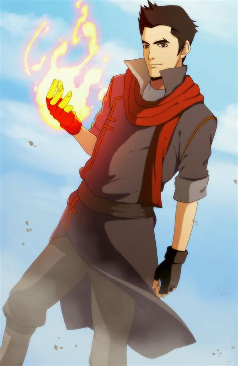 Mako the Firebender by KFour9 on DeviantArt