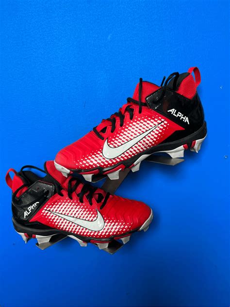 NIKE ALPHA Fastflex FOOTBALL CLEATS Mens Size 8.5 AQ7… - Gem