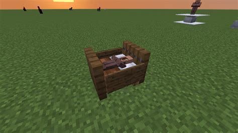 Baby Villager Cradle (How-to in comments) : r/Minecraft