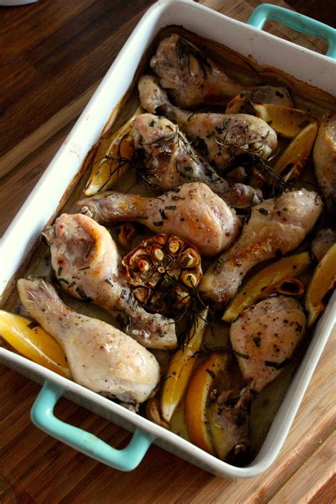 As Minhas Receitas Pernas De Frango Lim O Alho E Ervas Frescas