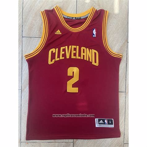 Camiseta Cleveland Cavaliers Kyrie Irving 2 Retro Rojo