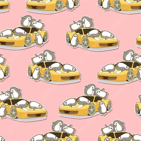 seamless cartoon pattern cute illustration pattern vector cute