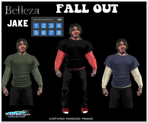 Second Life Marketplace Fall Out Belleza Jake