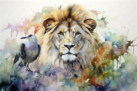 Premium Photo | Watercolor painting of animals