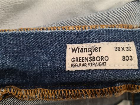 Herren Jeans Wrangler Greensboro Regular Straight Gr E Extra