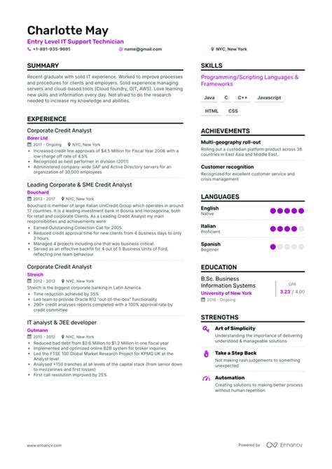 5 IT Resume Examples & Guide for 2024