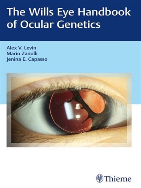 Wills Eye Handbook Of Ocular Genetics Vasiliadis Medical Books