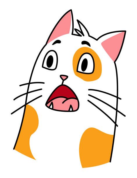 720+ Sad Cat Face Drawing Stock Illustrations, Royalty-Free Vector ...