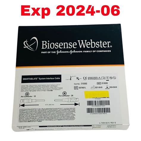 biosense webster ref  smartablate system interface cable