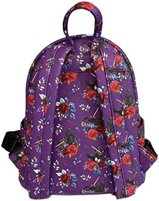 Loungefly Star Wars Floral Kylo Ren Aop Mini Backpack Blue Culture