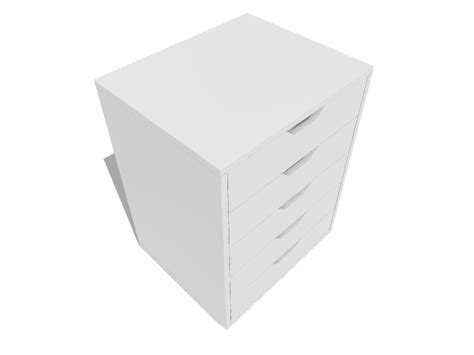 Winsome Wood Halifax White Drawer In File Cabinet At