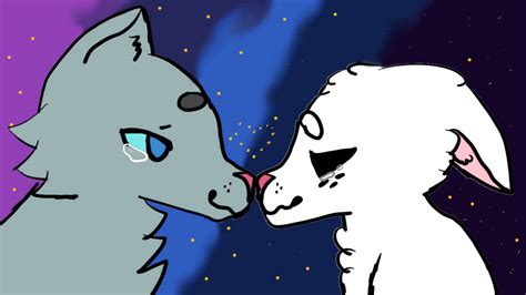 Sisters Reunited Bluestar And Snowfur Warrior Cats