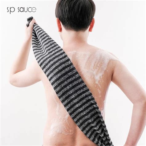 Buy Japanese Rubbing Washcloth Bath Brush For Back Towels Exfoliating