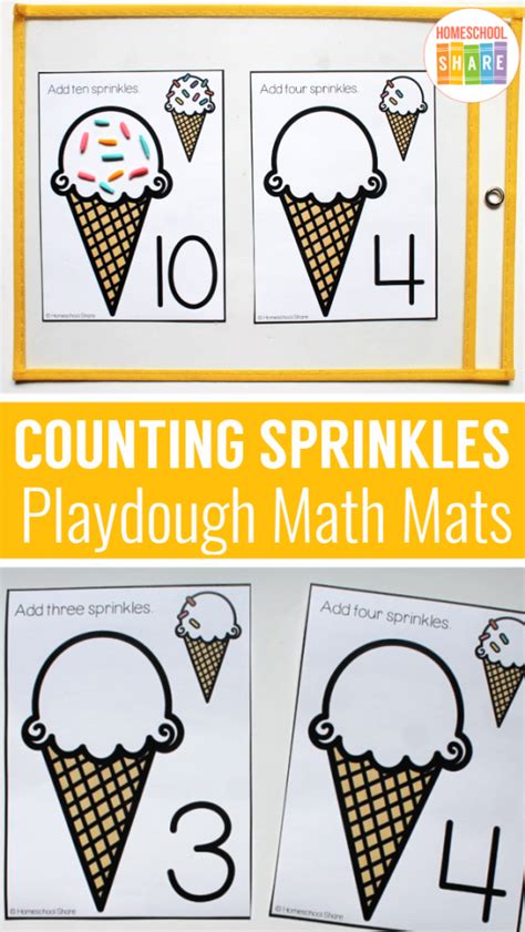 Ice Cream Counting Printable Homeschool Share