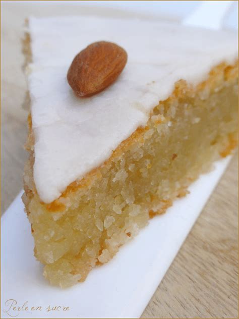 Lamandier ou gâteau fondant aux amandes vegan sans oeufs sans