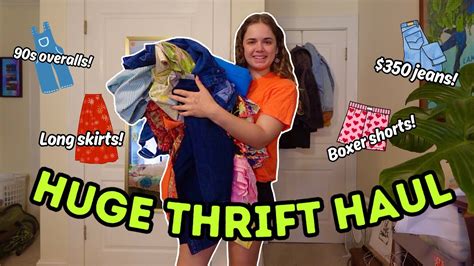 I Hit The JACKPOT At Goodwill Thrift Haul Try On YouTube